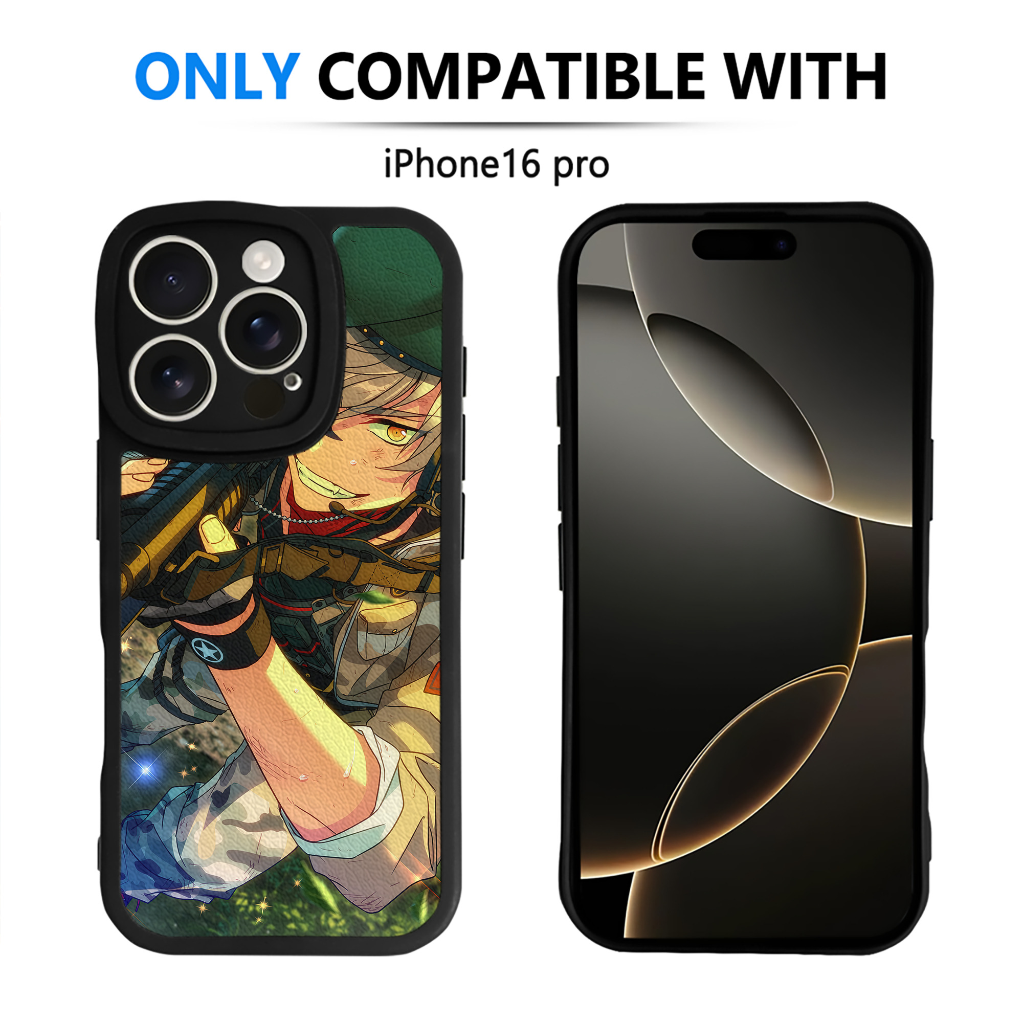 （画像用） あんさんぶるスターズ! Ensemble Stars 【iPhone 16シリーズ対応】シリコンスマホケース（レザー調） 材質：シリコン